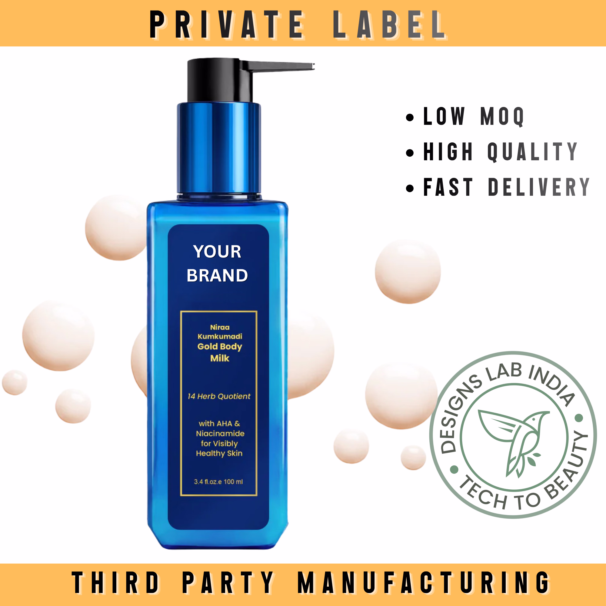 Milk Protein Body Lotion